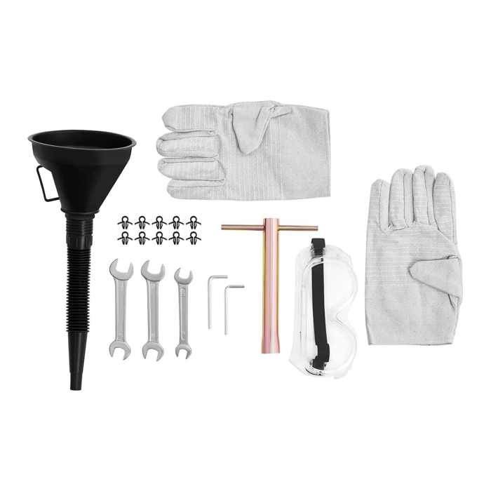 Anlagenzerkleinerer - HILLVERT - 7 PS - Schnittbreite 50 mm - Kapazität bis zu 80 mm - Thermomotor – Image 2