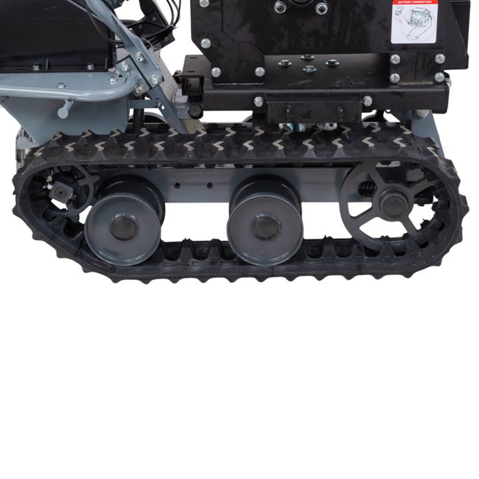 Ketten-Astzerkleinerer ø120mm 15CH 420cc Benzin Elektrostart + Schubkarre mit Kettenmotorablage 300kg 6,5CH – Image 4