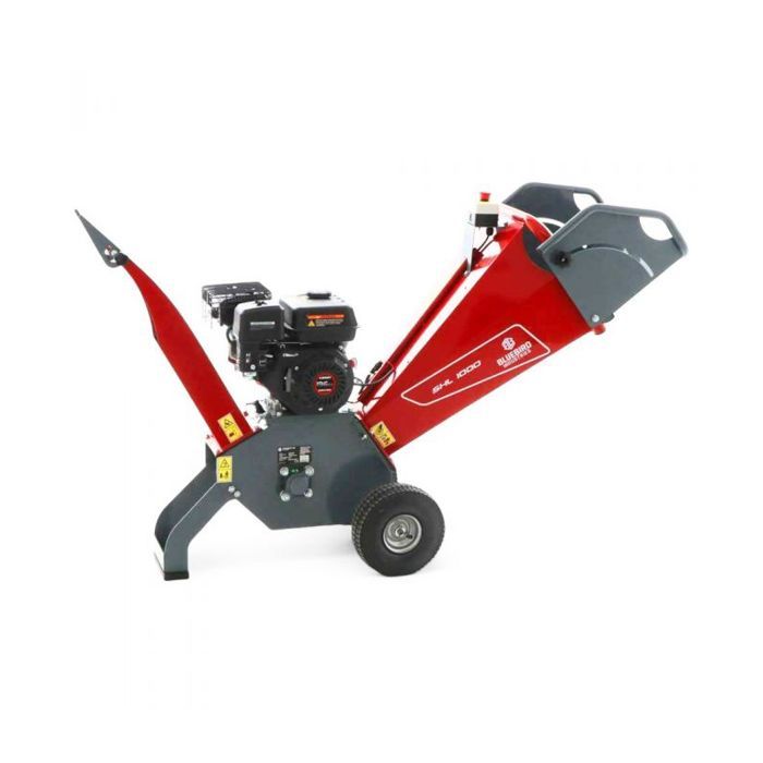 Astschredder Schredder 100mm, Leistungsstarker Motor 196cc - BLUEBIRD SHL 1000 – Image 3
