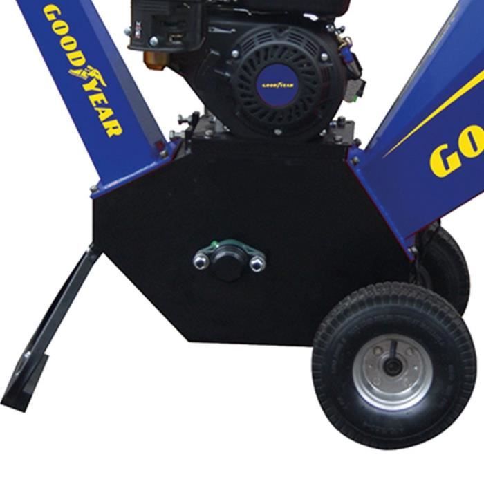 GOODYEAR Wärmeanlagen-Zerkleinerer – Ø10 cm max. – 6,5 CV – 2-Blatt-Stahltrommel – Image 2