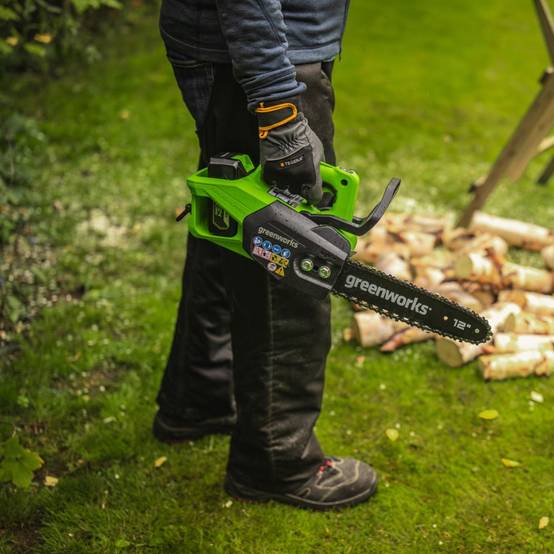 Lithium-Ionen-Batterie-Gartenschere - GREENWORKS – Image 4
