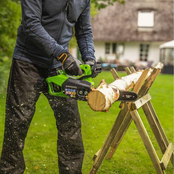 Lithium-Ionen-Batterie-Gartenschere - GREENWORKS – Image 6