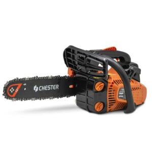 CHESTER 25,4 ccm Thermo-Gartenschere und Kettensäge | 30 cm Führung | Packung mit 2 Ketten enthalten | Ultraleicht und praktisch