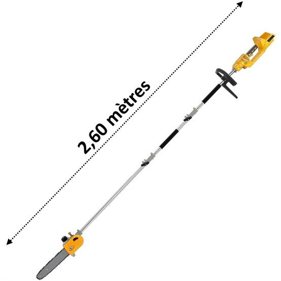 Akku-Stangenschneider, 40 V, GT ELEC - Ohne Akku und ohne Ladegerät - GT ELEC