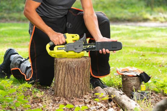 Batterie-Gartenschere Kettensäge – RYOBI – Image 3
