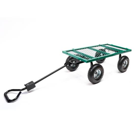 Gartenwagen aus Metall 300 kg – Einfacher und robuster Transport - GARTENLAND – Image 5