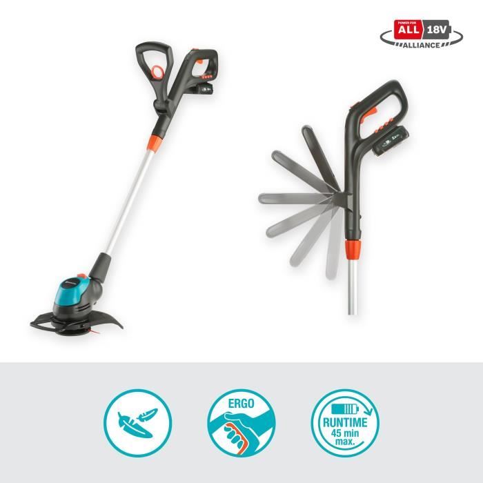 GARDENA Akku-Trimmer - EasyCut 23/18V P4A - 18V - 23 cm – Image 3