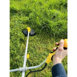 NEMURA 20V Akku-Bürstenschneider + 4Ah Akku + Schnellladegerät + Klinge + Kabel