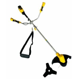 NEMURA 20V Akku-Bürstenschneider + 4Ah Akku + Schnellladegerät + Klinge + Kabel