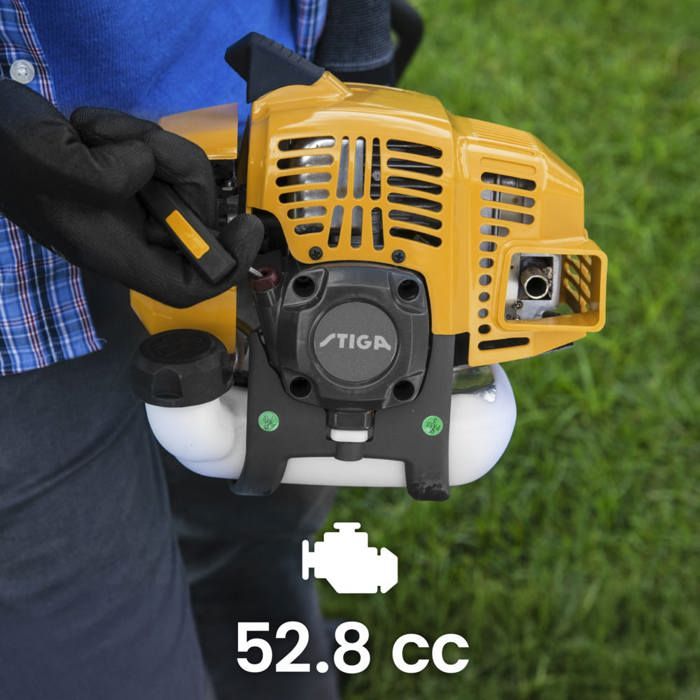 STIGA STIGA GT 330 A THERMOTRIMMER, 25,4 CM³, 38 CM – SCHLAUFENGRIFF, DOPPELTER TAP&GO-KOPF – MASSENPFLEGE UND RÄNDER – Image 5