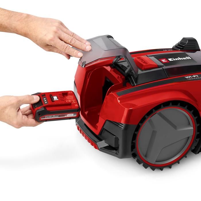 Einhell FREELEXO CAM PLUS 550 PXC Rasenmäherroboter (18 V, max. Oberfläche 550 m², Wi‑Fi) Lieferung mit 3,0 Ah Akku und Zubehör – Image 3