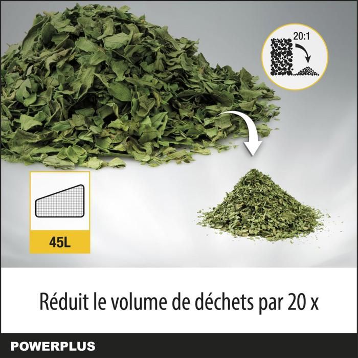 Powerplus Elektrischer Laubbläser POWXG4038 - Elektrisch 3300 W, 300 km/h, Gartengeräte – Image 6