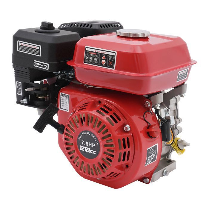 Robuster 4-Takt-Benzinmotor, 7,5 PS, Einzylinderfräse mit Ölalarm, 5,1 kW / 3600 U/min – Image 4