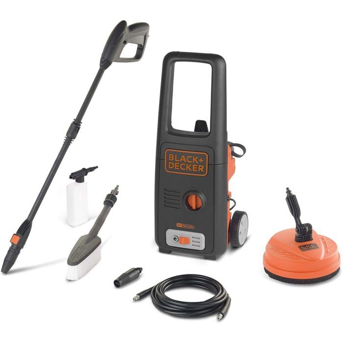 Hochdruckreiniger - Black & Decker - 120 bar - 1800 W - 390 l/h - Kompakt und leicht