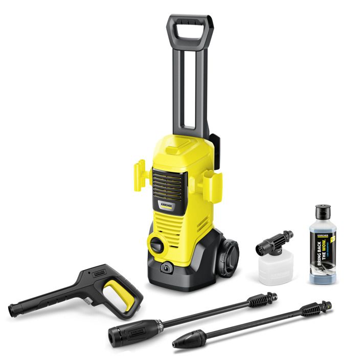 Karcher K 3 FJ Hochdruckreiniger - Druck 120 bar - Durchflussrate 380 l/h - Flachstrahldüse
