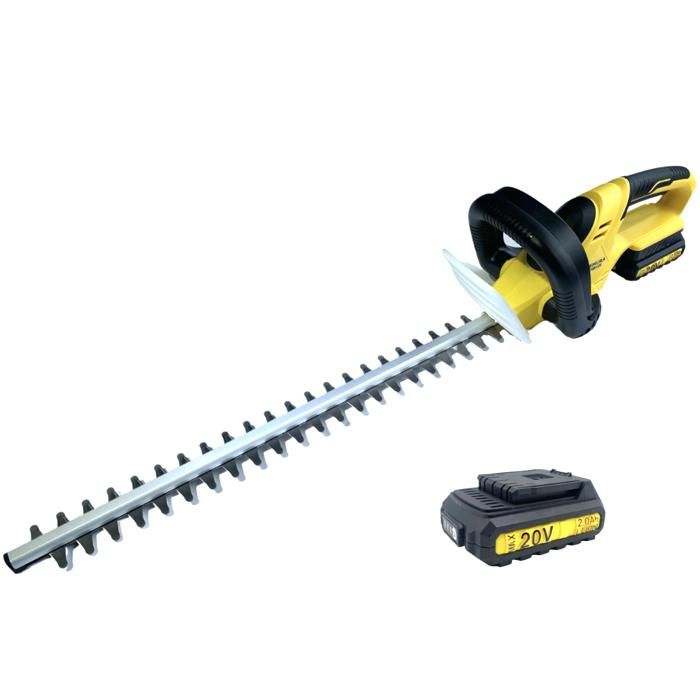 Packung mit 2 NEMURA 20 V Heckenscheren- und Kantenschneidewerkzeugen + 2 2 Ah-Akkus + Schnellladegerät – Image 3