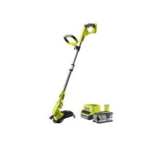 RYOBI Kantenschneider-Paket – 18 V One+ OLT1832 Kantenschneider – 1 5,0 Ah Akku – 1 2,0 Ah RC18120-150 Schnellladegerät
