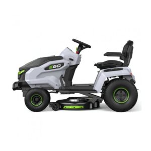 PACK Reitrasentraktor mit seitlichem Auswurf und Mulchen, 4 10 Ah Akkus und Schnellladegerät – EGO TR4201E