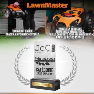 Autonomer Rasenmäherroboter – LAWNMASTER – VRM16 – 24 V – 16 cm – Perimeter kabellos