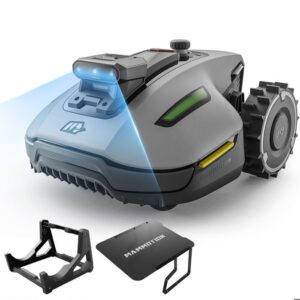 MAMMOTION YUKA mini 2 800 Akku-Perimeter-Roboter-Rasenmäher, mit Waschunterstützung für Mäher und Mni Garage für Mäher
