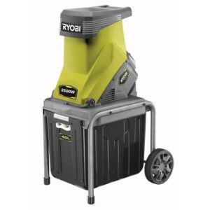 RYOBI – 2500 W Anlagenzerkleinerer – Messerhalterschale – Mahlleistung 45 mm – Mahlverhältnis 10:1 – 40 L Tank – RSH2545B
