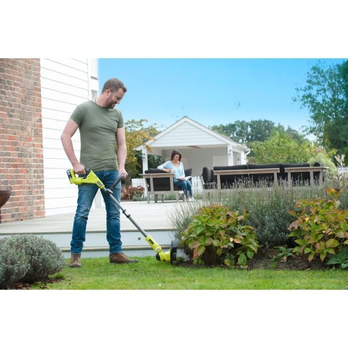 RYOBI – 18 V ONE+ HYBRID-Trimmer – Ø Schnitt 25–30 cm – Ø Kabel 1 x 1,6 mm + 2,5 Ah Akku und Ladegerät + RAC155 – RLT1831H25FPK – Image 3