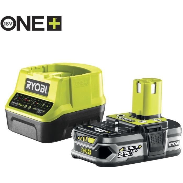 RYOBI – 18 V ONE+ HYBRID-Trimmer – Ø Schnitt 25–30 cm – Ø Kabel 1 x 1,6 mm + 2,5 Ah Akku und Ladegerät + RAC155 – RLT1831H25FPK – Image 4