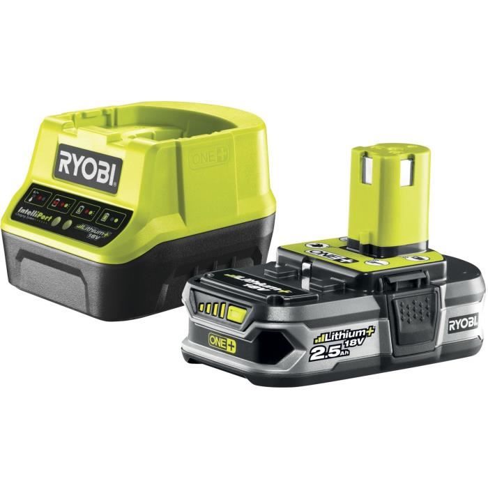 RYOBI – 18 V ONE+ HYBRID-Trimmer – Ø Schnitt 25–30 cm – Ø Kabel 1 x 1,6 mm + 2,5 Ah Akku und Ladegerät + RAC155 – RLT1831H25FPK – Image 8
