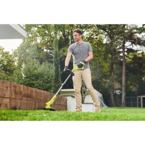 RYOBI – 3-in-1 18V ONE+ Trimmer – Trimmer / Trimmer / Trimmer. – 30 cm Cutter + 2 Ah Akku & Ladung. – RY18LMC30A-120