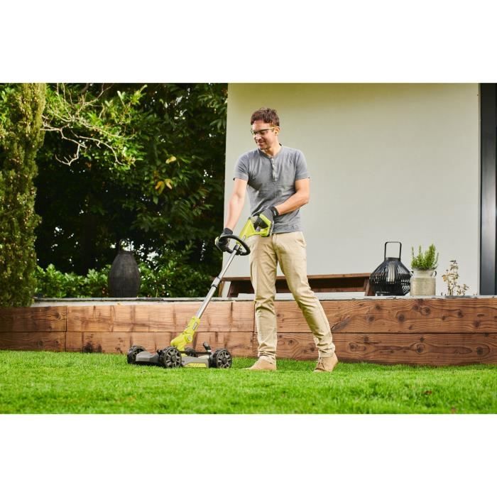 RYOBI - 3-in-1 18V ONE+ Trimmer - Trimmer / Trimmer / Trimmer. - 30 cm Cutter + 2 Ah Akku & Ladung. - RY18LMC30A-120 – Image 3