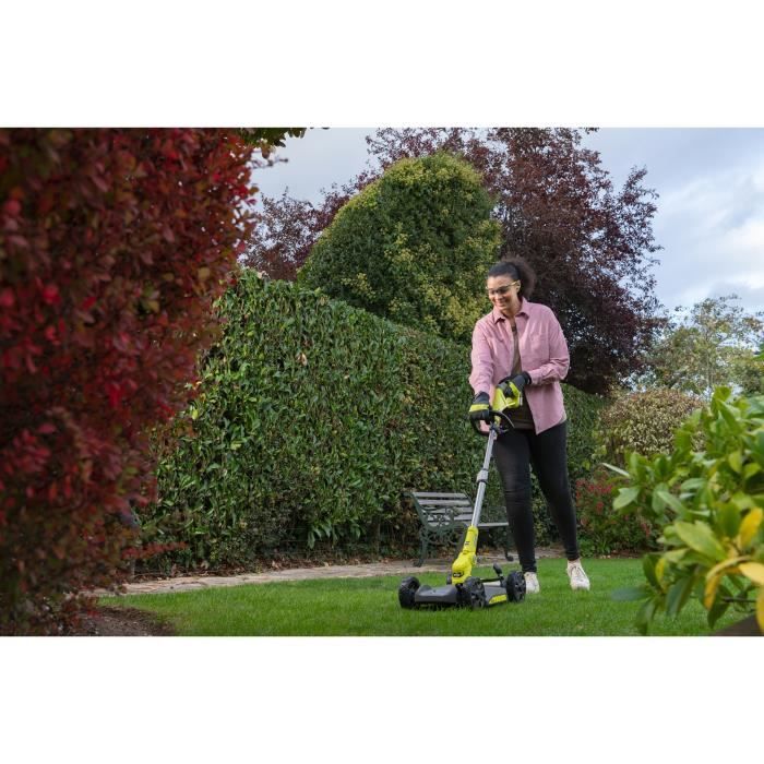 RYOBI - 3-in-1 18V ONE+ Trimmer - Trimmer / Trimmer / Trimmer. - 30 cm Cutter + 2 Ah Akku & Ladung. - RY18LMC30A-120 – Image 6