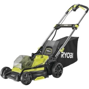 RYOBI – 18 V Bürstenloser Schubmäher – 40 cm Schnitt – Sammlung und Mulchen – ohne Akku oder Ladegerät verkauft – RY18LMX40C-0
