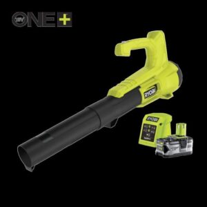 Gebläse – RYOBI – 18 V – Turbo Jet – Max. Geschwindigkeit 145 km/h – Max. Luftstrom: 7,1 m³/min – 1 18 V 4,0 Ah Akku und 1 1,5 A Ladegerät