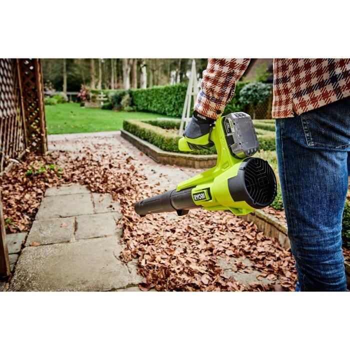 Gebläse - RYOBI - 18 V - Turbo Jet - Max. Geschwindigkeit 145 km/h - Max. Luftstrom: 7,1 m³/min - 1 18 V 4,0 Ah Akku und 1 1,5 A Ladegerät – Image 9