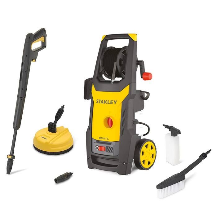 Stanley SXPW19BX Hochdruckreiniger für Außenflächen und Autodruck máx. 150 Bar Flow máx. 440 lh Pui