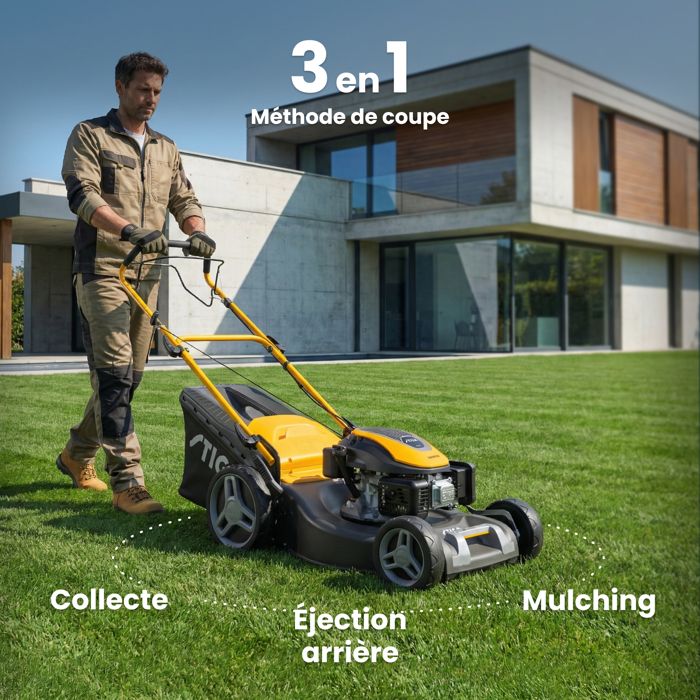 STIGA Combi 53 S gezogener Thermomäher - 166 ccm - 51 cm - Große Flächen – Image 6