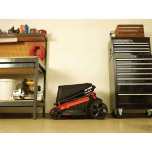 Elektrischer Rasenmäher mit Kabel – BLACK+DECKER – LM2000-QS – 2000 W – 48 cm Schneiden – Mulchen, seitliches Auswerfen oder 50-Liter-Tank