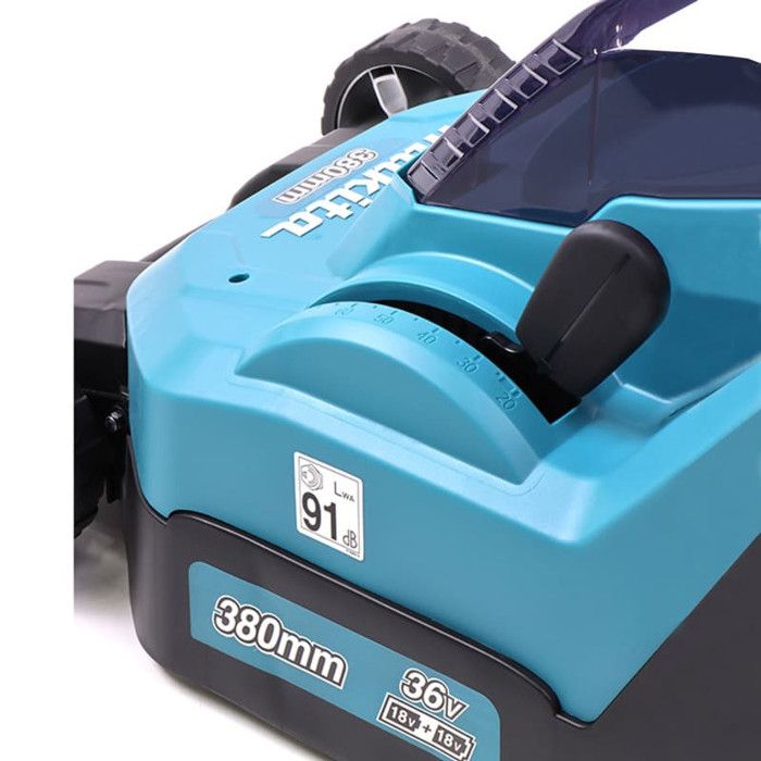 MAKITA 36 V Mäher => 2 x 18 V Li-Ion (nur Produkt) - DLM382Z-Mäher – Image 5