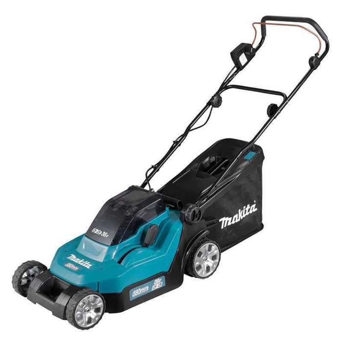 MAKITA 36 V Mäher => 2 x 18 V Li-Ion (nur Produkt) - DLM382Z-Mäher