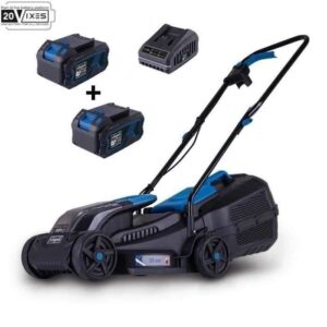 BC-MP320-X SET L SCHEPPACH Akku-Mäher – 2 4 Ah Akkus + 2,4 Ah Ladegerät