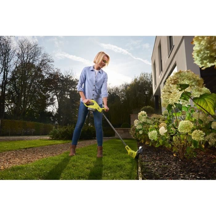 RYOBI One+ RLM18X33B40 Akku-Trimmer + Trimmer, 18 V, l.33 cm, 1 4 Ah Akku und Ladegerät inklusive – Image 4