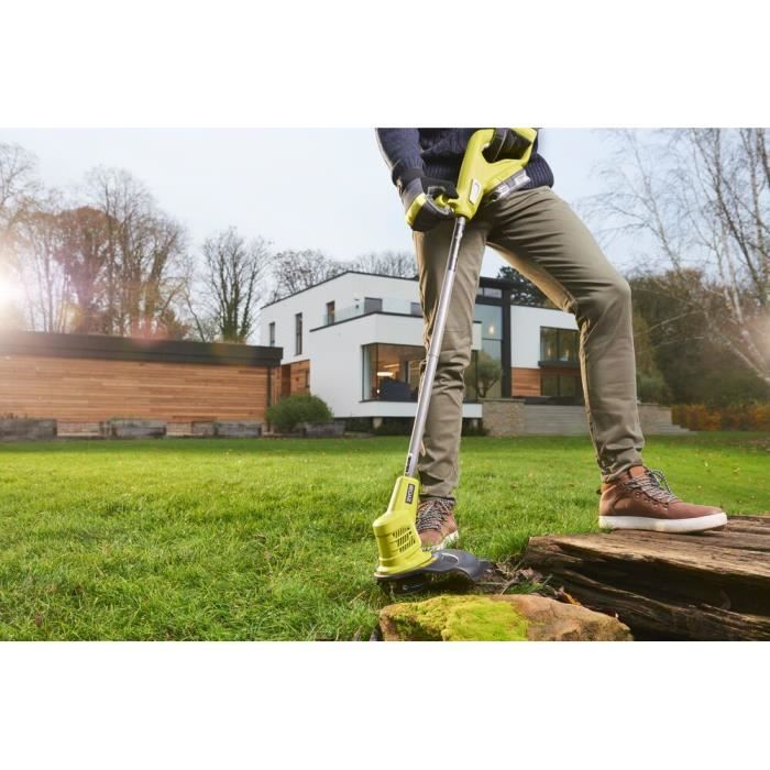 RYOBI One+ RLM18X33B40 Akku-Trimmer + Trimmer, 18 V, l.33 cm, 1 4 Ah Akku und Ladegerät inklusive – Image 5