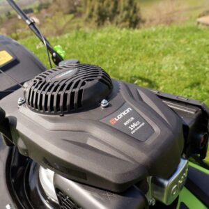 196CC Thermomäher – Leistungsstark – selbstfahrend – Loncin V200 Motor – Schnittbreite 53 cm – 65L Auffangschale