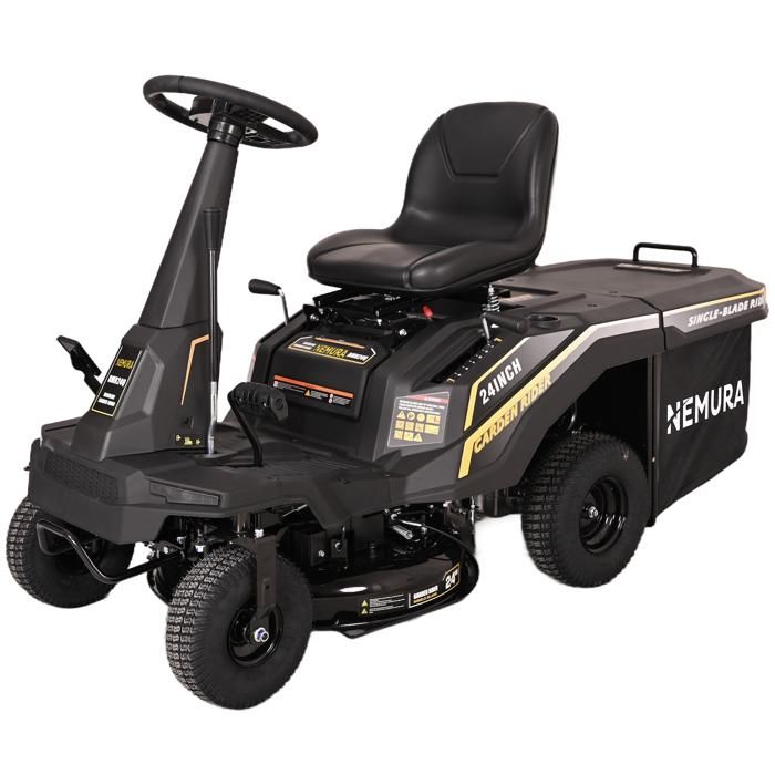 Nemura 223cc Aufsitz-Rasentraktor - Schnittbreite 61 cm