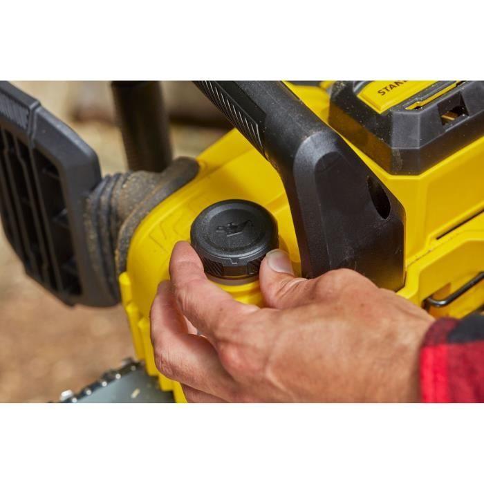 Kabellose elektrische Kettensäge + 4 Ah Akku + Ladegerät - Stanley Fatmax - SFMCCS630M1-QW - 18 V - 30 cm – Image 8